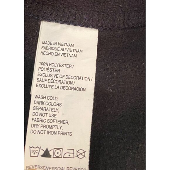 Izod Mens Advantage Performance Stretch Jacket Blue/Black Full Zip XL - Picture 4 of 10